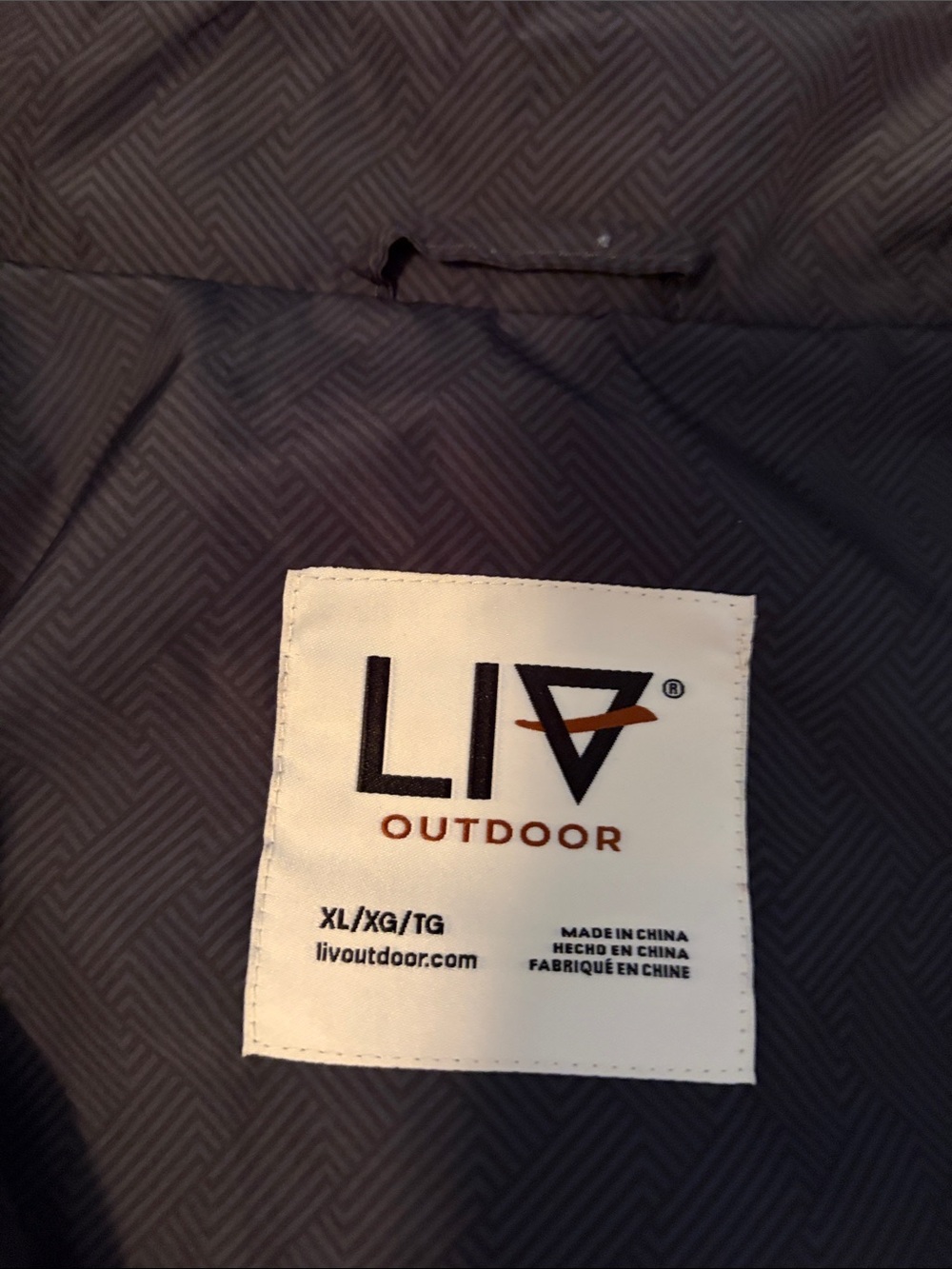 Liv Outdoor Women's Lightweight Hooded Raincoat in Blueish Grey - Picture 5 of 7